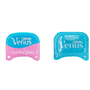 Gillette Venus Comfortglide White Tea razor set and 2 butter razor heads for bikini area hair removal for Women 5 Pack