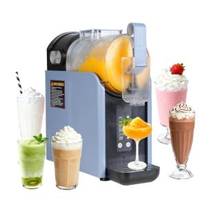 Lifecreek 98oz Slushie Machine for Home with No Ice Needed, 6 Preset Programs, Self-Cleaning Function, Quiet Operation, Perfect for Making Frozen Margaritas, Milkshakes, Smoothies, Frappes,Blue