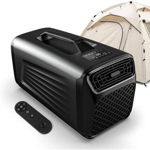 5200 BTU Portable Tent Air Conditioner for Camping, 4-in-1 Portable AC Unit | 400W Consumption Fast Cooling, Camping AC for Outdoor Indoor Using, Portable AC for Tent, RV, Truck, Fishing, Road Trips