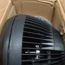 Air Circulator Desk Fan for Bedroom, Home and Office, 90-Degree Tilt Head, 3 Speed Settings, Cooling, 35 Watts, Black, 11.1"W x 6.3"D x 10.9"H