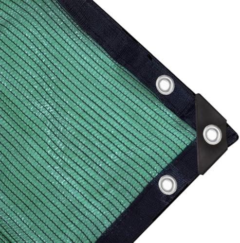 70% Green Shade Cloth with Grommets, Premium Heavy Duty Mesh,Shading Antifreezing for Plants Cover, Barns Kennel,Patio,Tomatoes (12ft X 10ft)