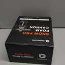 Foam Cannon Wide Mouth for Pressure Washer, Thick Snow Foam Lance for Car Wash, Adjustable Soap Cannon with 1/4 Inch Quick Connector, Additional 1.1mm Orifice Nozzle