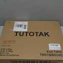 TUTOTAK End Table, Side Table, Nightstand, 2-Tier Storage Shelf, Sofa Side Table for Small Space, Living Room, Bed Room, Brown TB01BB034C