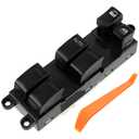 Carbhub Master Power Window Switch Button Front Left Driver Side Compatible with Nissan Maxima Subaru Impreza LH Driver Side Window Switch Replace 83071-FE010 25401-2Y910 83071-FE130 83071FE130 SW5494