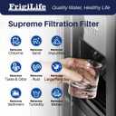 RWF5800A Refrigerator Water Filter Replacement for Frigidaire EPTWFU01 Pure Source Ultra II, Pure Source Ultra 2, EWF02, SCWFTCTO, CLCH128 GP006 DE022 and Pure Air Ultra 2 Air Filter 2 Combo