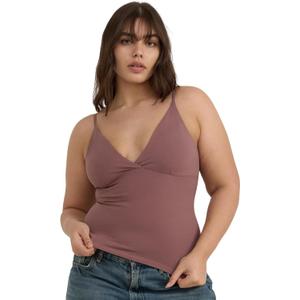 Organic Basics Womens Core Organic Cotton Cami Tank Top (Small, Rose Wood)
