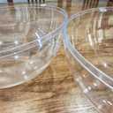 Acrylic Hollow Ball, Clear Plastic Fillable Ornaments Ball, DIY Clear Plastic Balls for New Years Present, Xmas Tree, Home Decoration, Wedding, Party (25cm/9.84inch, 2PCS)