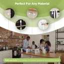 Baby Proofing Child Safety Locks (12 Pack) by Skyla Homes - The Safest, Quickest and Easiest 3M Adhesive Cabinet Latches, No Screws & Magnets, Multi-Purpose for Furniture, Kitchen, Ovens, Toilet Seats (White)