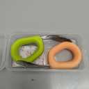 Yimido Toddler Utensils  Baby Forks and Spoons Set  Kids Stainless Steel Silverware  Children Safe  Self Feeding  Dishwasher Safe (Orange + Green)