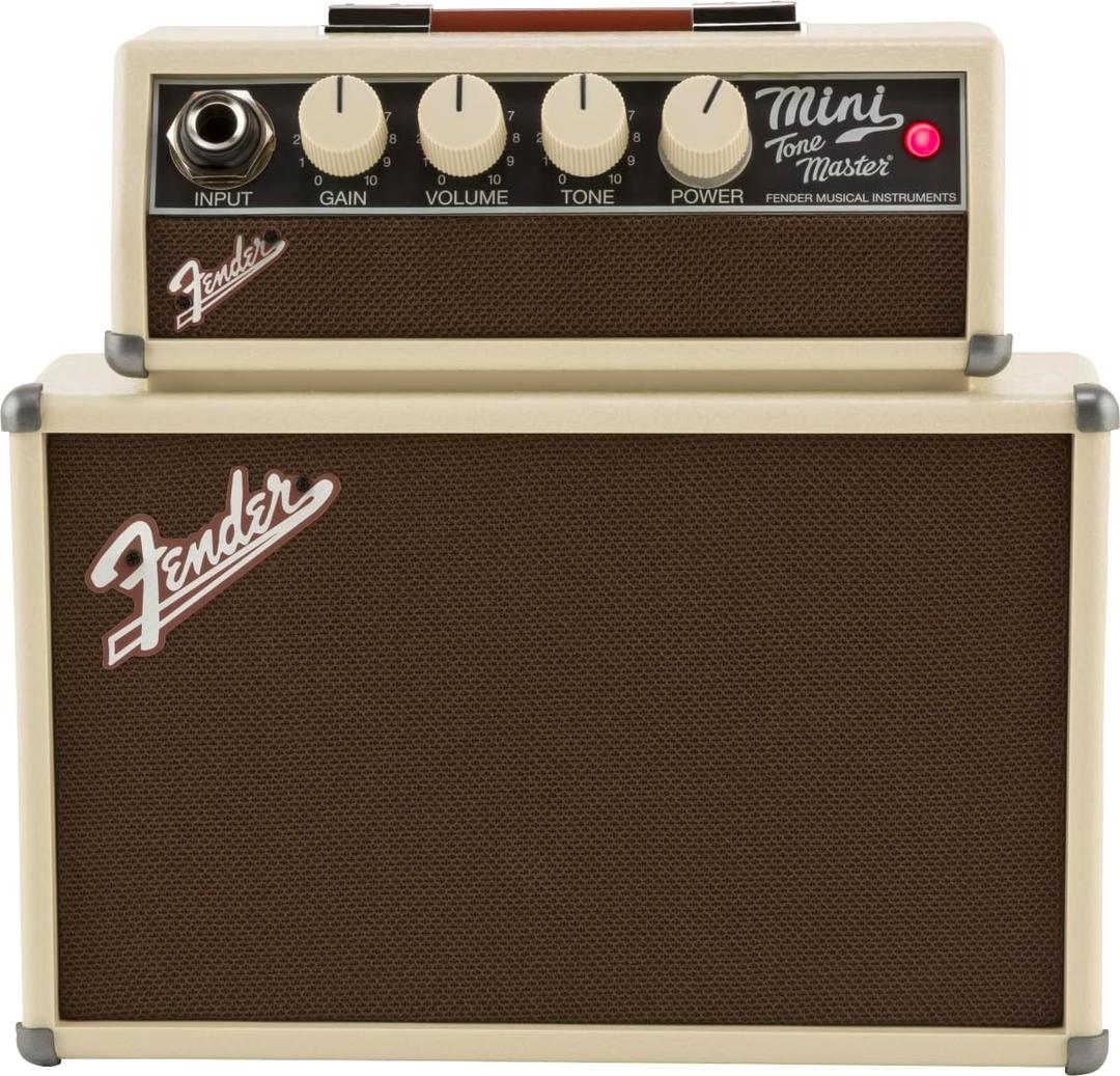 Fender Mini Tonemaster Electric Guitar Amplifier, Blonde (Brown)