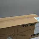 Ceiling Fans with Lights and Remote, 52 Inch Modern Ceiling Fan with Light, Downrod & Flush Mount, Quiet DC Motor, Dual Finish 5 Blades Ceiling Fan for Bedroom Living Room Farmhouse Indoor