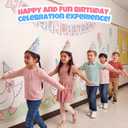 Glenmal 24 Pcs Silly Goose Birthday Party Hats Classroom Students Happy Birthday Cone Hats for 1st Silly Goose Party(Assorted)