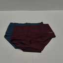 FINETOO Tummy Control Underwear for Women High Waisted Nylon Brief No Show Womens Bikini Seamless Panties 2pack L