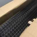 Tongmo 48" x 100' Black Hardware Cloth, 1inch Mesh Chicken Wire Fence, 19 Gauge Vinyl Coated Wire and Welded Wire Roll,Garden Fence, Poultry Netting for Rabbit/Duck/Chicken Coop