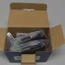 LC401XL Black Ink Cartridges Compatible for Brother LC401 LC401XL High Yield Work with Brother MFC-J1012DW MFC-J1170DW MFC-J1010DW Printer (2 Black)