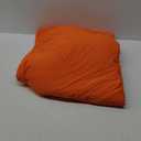 MorroMorn Cooling Comforter for Hot Sleepers & Night Sweats - IceyRest Cold Touch Technology, Lightweight Summer Blanket Breathable Silk Smooth (Orange, Full Queen Size 90"x 90")