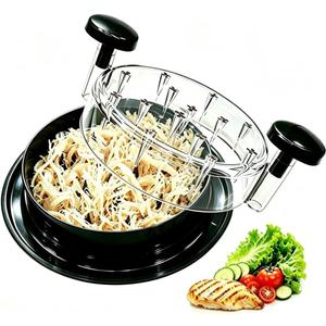 Chicken Shredder ， Meat Shredder for Chicken, Pork, Beef - Large Chicken Breast，Twist Action, Visible Design, Anti-Slip Strip, Ergonomic Handle，