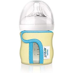 Philips AVENT Glass Baby Bottle Sleeve for 4oz Bottle, Pack of 1, SCF675/01, (Colors May Vary) Philips AVENT Glass Baby Bottle Sleeve for 4oz Bottle, Pack of 1, SCF675/01, (Colors May Vary)