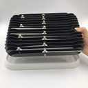 Baby Bottle Drying Rack Dryer Space Saving Travel Holder for Pump Cup Plastic Accessories(Black White)