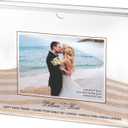 Lillian Rose Clear Acrylic Unity Sand Ceremony Photo Frame