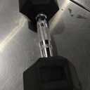 Dumbbell with Rubber Coating 10LB