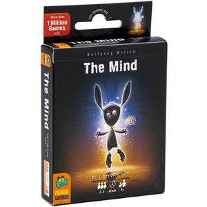 Pandasaurus Games The Mind - Family-Friendly Board Games - Game Night - Card Games for Adults, Teens & Kids (2-4 Players) (1 Count (Pack of 1))