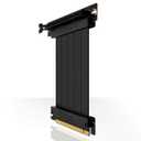 EZDIY-FAB [20cm PCIE 3.0 16x Extreme High Speed Riser Cable PCI Express Port GPU Extension Card-Right Angle Connector