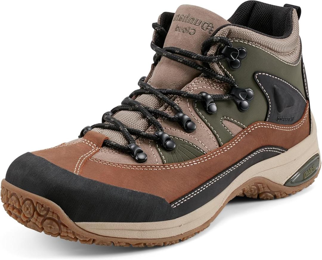 Dunham Men's Cloud Waterproof Boot (12 X-Wide, Natural Leather)