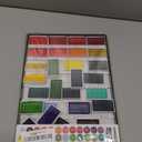 Kuretake GANSAI TAMBI Watercolor Paint Set 36 Colors, Professional-quality art supplies for artists adult painting sketching, Non-Toxic, Made in Japan