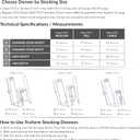 Truform Stockings Donner, Helper for Applying Compression Socks, Large Size Foot Zone for 2XL and 3XL Garments