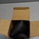 LKWLIKEI Nappa Premium Leather car Steering Wheel Cover, Non-Slip, Breathable, Universal 15 inches, Black.