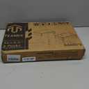 TEAMIX Pink Monitor Stand Riser-2 Pack,Wood 2 Tier Adjustable Monitor Stand Dual Monitor Riser for 2 Monitors/Laptop/PC Computer Stand for Desk