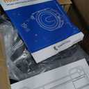 Giraffe Tools Retractable Garden Hose Reel 1/2 Inch x 100 ft, Super Heavy Duty, Any Length Lock, Slow Return System, Wall Mounted and 180 Deg Swivel Metal Bracket