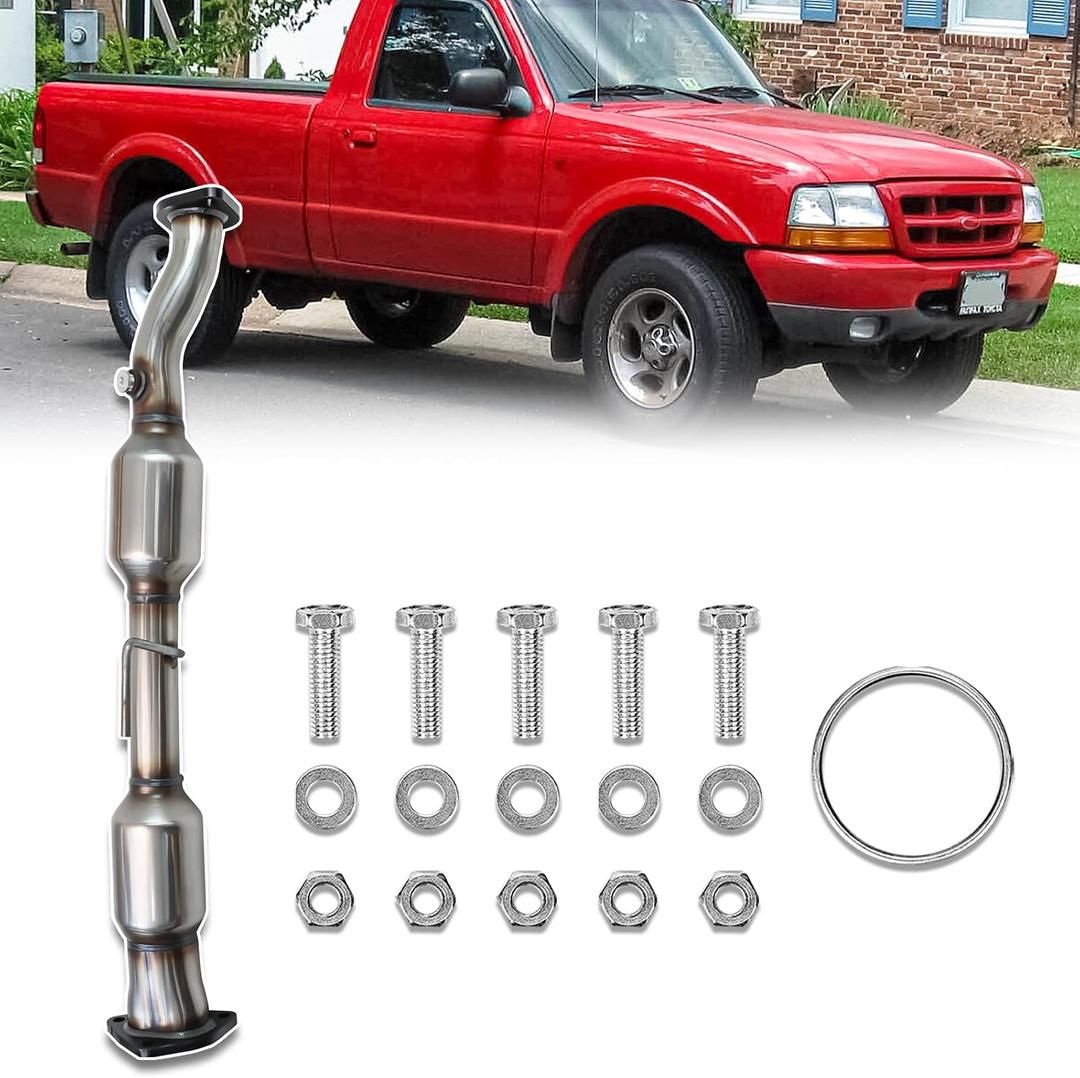 Catalytic Converter Compatible with 1998-2000 Ford Ranger 2.5L 3.0L 4.0L (EPA Compliant)