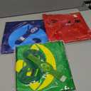 Superhero Capes & Masks Bulk Set for Kids 2-12  Satin Capes, Felt Masks, Bracelets, Dress Up Costumes, Party Favors