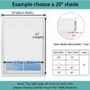 Changshade Blackout Roller Shades Cordless for Windows,100% Room Darkening Window Blinds for Bedroom,Thermal Insulated UV Protection,Easy Install Pull Down Shades for Home,29" w x 50" h,White