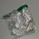 3 Pack Champagne Bronze Handrail Bracket - 3" Heavy Duty Stairway Support Hardware - Easy Installation for Home or Office Staircase