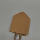 OLETHA Square Tissue Box Cover - Aesthetic Desk Decor for Room, Home & Office - Tissues Cube Boxes Holder - Pale Brown