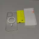 Red2Fire Magnetic for iPhone 13 Pro Max Case Clear,Upgraded Full Camera Protection,Compatible with Magsafe,Anti-Yellowing Shockproof Protective Phone Case for iPhone 13 Pro Max - Clear