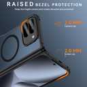 Magnetic Case for Google Pixel 10 Pro Fold, Pixel Fold Case for MagSafe Compatible Wireless Charging, Skin-Friendly & Smooth Touch, Military-grade Shockproof & Drop-proof Cover, Slim, Black