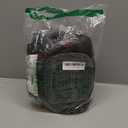 Amazon Basics Ceramic Space Heater, Portable Indoor Heating Solution, With Overheat and Tip-Over Protection, Thermostat, Non-Oscillating, 1500W, 7.52"D x 6.34"W x 9.45"H, Black