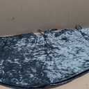 Sophia-Art Christmas Tree Skirt, Luxury Velvet Plush Skirt, Xmas Decoration Holiday Party Décor, Soft Velvet Home Décor Merry Christmas Party Christmas Tree Decorations (Dark Green,48 Inch)