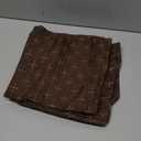MIULEE Pack of 2 Decorative Vintage Burlap Linen Outdoor Throw Pillow Covers Modern Farmhouse Pillowcases Rustic Woven Textured Cushion Cover for Sofa Couch Bed 18"x18" Dark Coffee