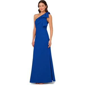 Adrianna Papell Women's Stretch Crepe Long Dress Size 6