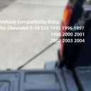 Rear Truck Tailgate Tail Gate Support Cable Replacement for Chevrolet S-10 S10, 2 Pcs 38534 15683449