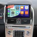 EKAT [2G+64G] Radio for Volvo XC60 2008-2013, Android Car Stereo with 9 inch Touch Screen, Wireless Carplay/Android Auto/1080P/Bluetooth/WiFi +AHD Backup Camera