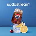 SodaStream Pepsi Wild Cherry New Pour Bottle Drink Mix (440ml, Pack of 4) (EXP 02/01/27)