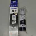EPSON 522 EcoTank Ink Ultra-high Capacity Bottle Black (T522120-S) Works with ET-2720, 2800, 2803, 2840, 4700, 4800, 4810