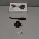 Video Fluid Head for Camera Tripod - ULANZI U-190 Mini Pan Tilt Head Small Panoramic Ball Head with Arca Swiss Quick Release Plate Lightweight Filming Equipment for Compact Camera Load up to 6.6lb/3kg