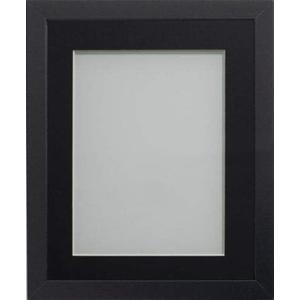 Allington Black A3 Frame with Black Mount for Image A4 *Choice of Sizes* Fitted with Real Glass